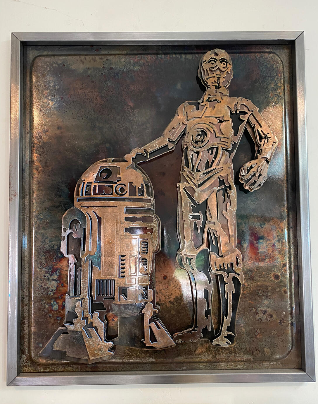 22"x24" R2D2 and C3PEO