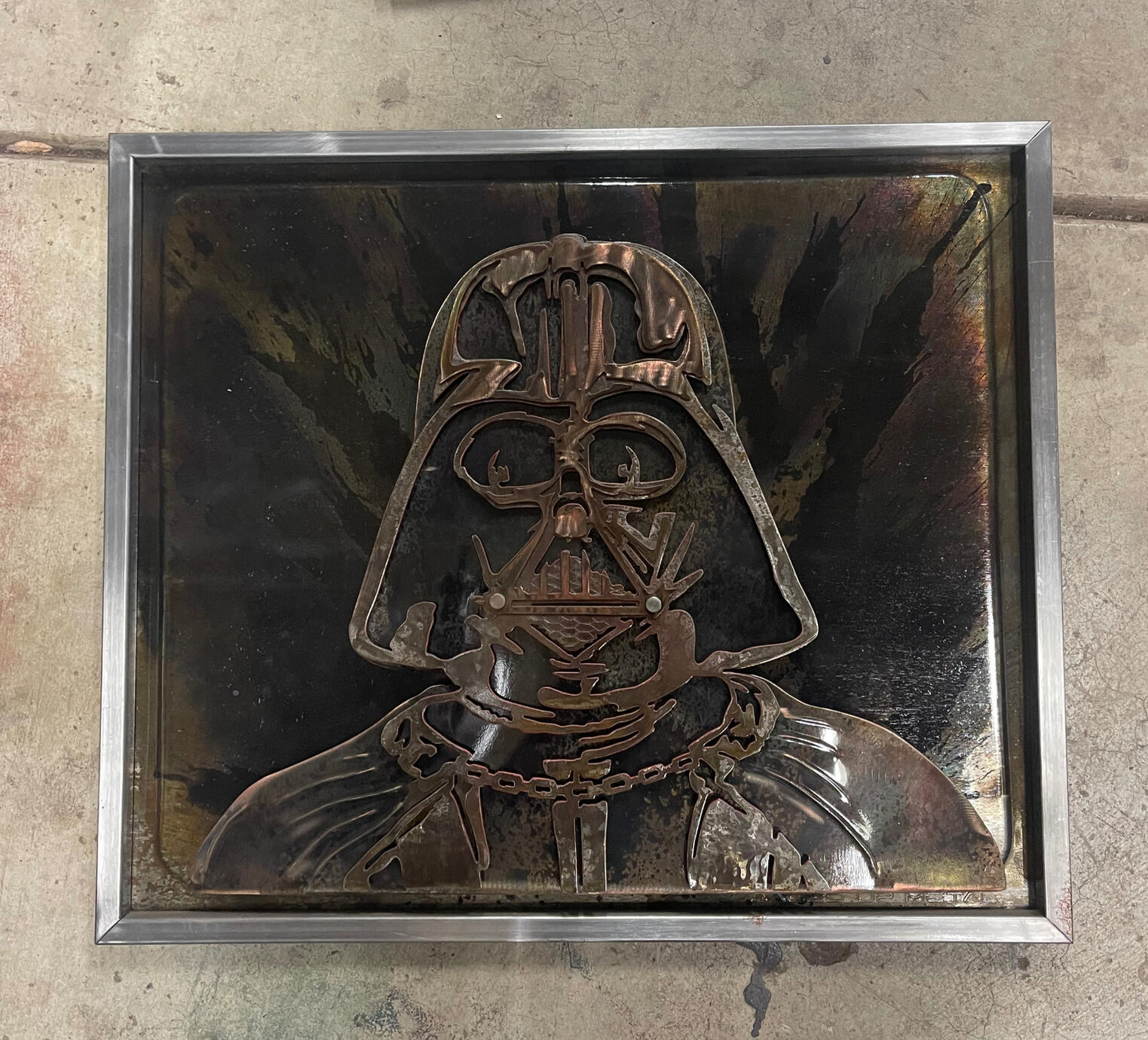 24" x 22" old Anakin