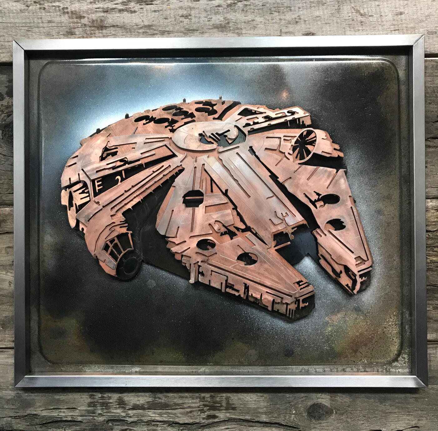 22"x24" Millenium Falcon